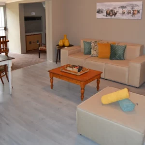 Living Room Entrance at Cul-de-stay self catering accommodation, in Kuilsriver.